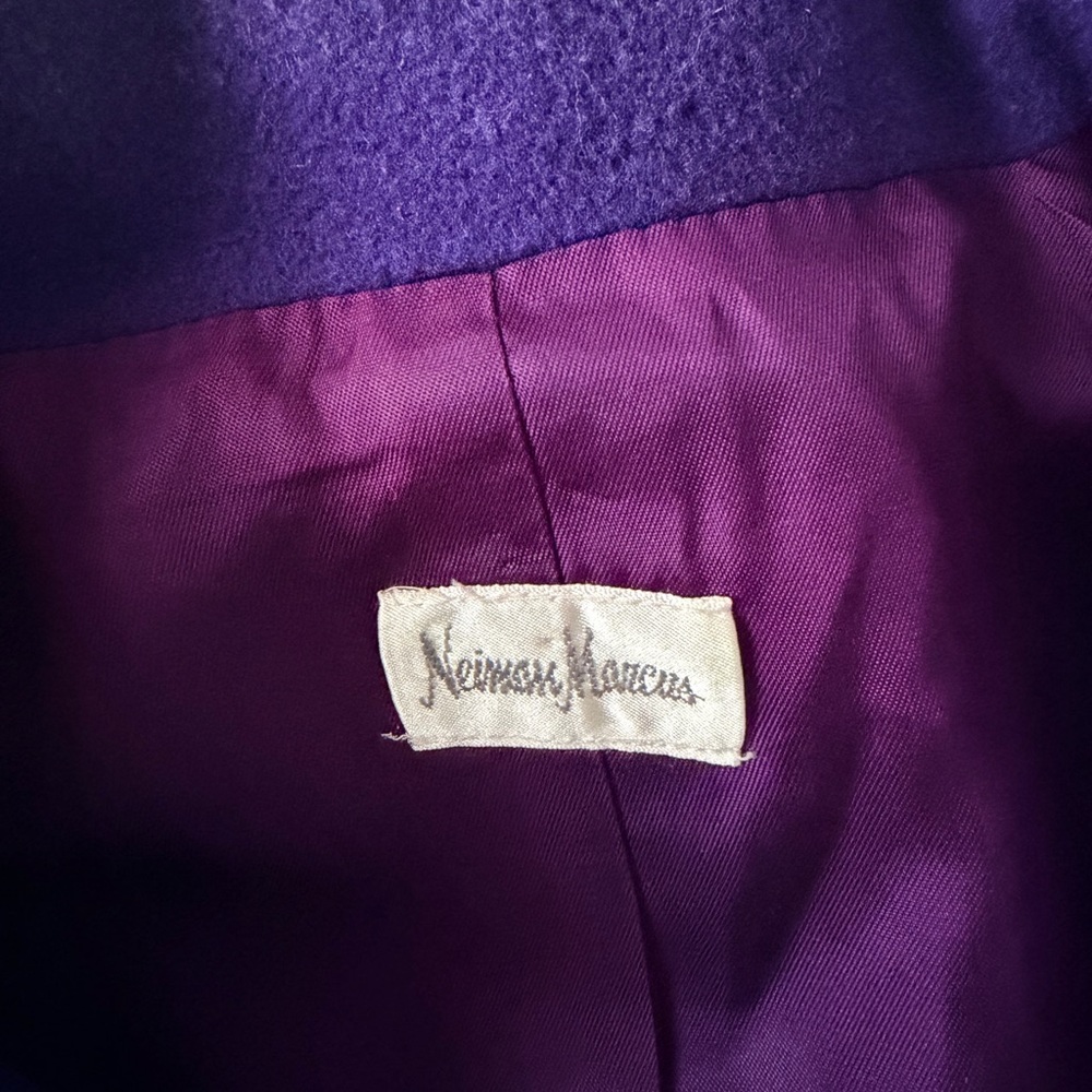 Vintage Neiman Marcus Wool Jacket - Picture 6 of 7